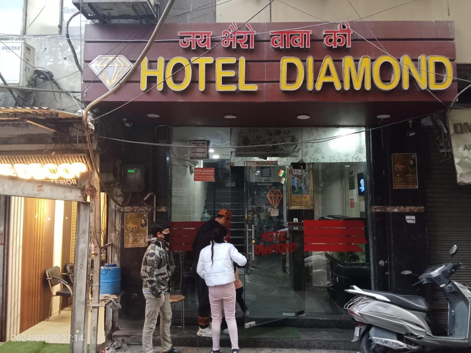 Hotel Diamond ニューデリー エクステリア 写真